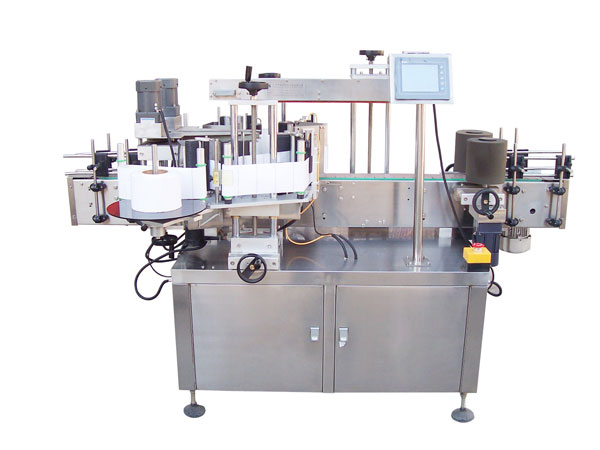 双面榴莲榴莲榴莲网站进入-无人化双侧贴标机设备生产流水线实拍图